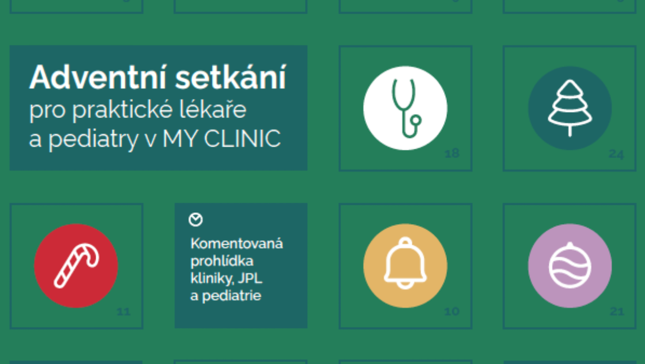 Adventní setkání pro praktické lékaře a pediatry v MY CLINIC