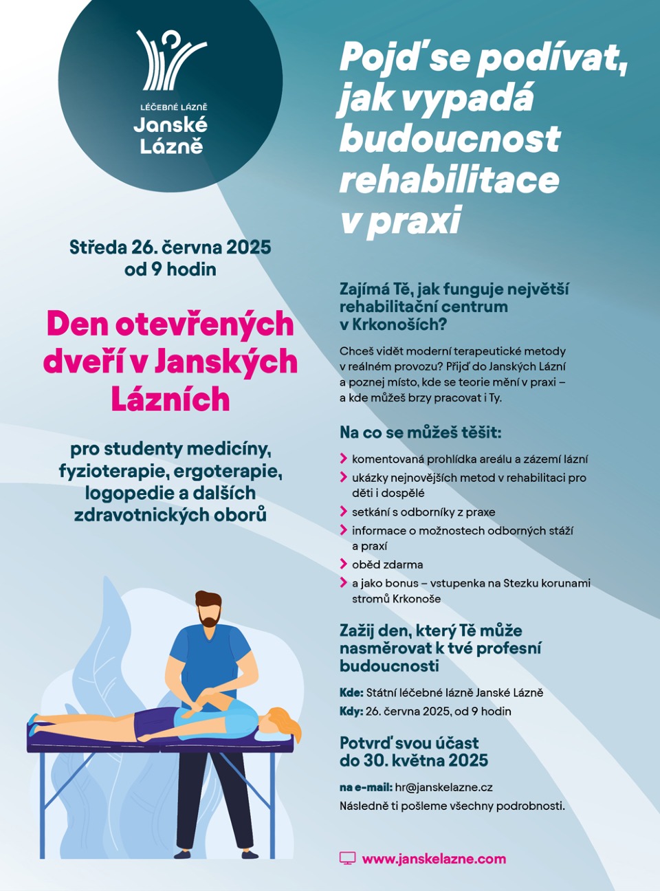 Den otevřených dveří v Janských Lázních